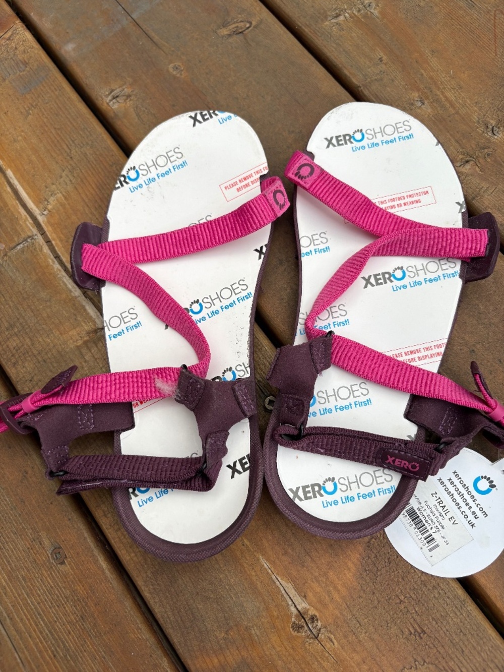 Xero Z-Trail EV barefoot hiking sandal
